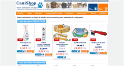 Desktop Screenshot of canishop.com